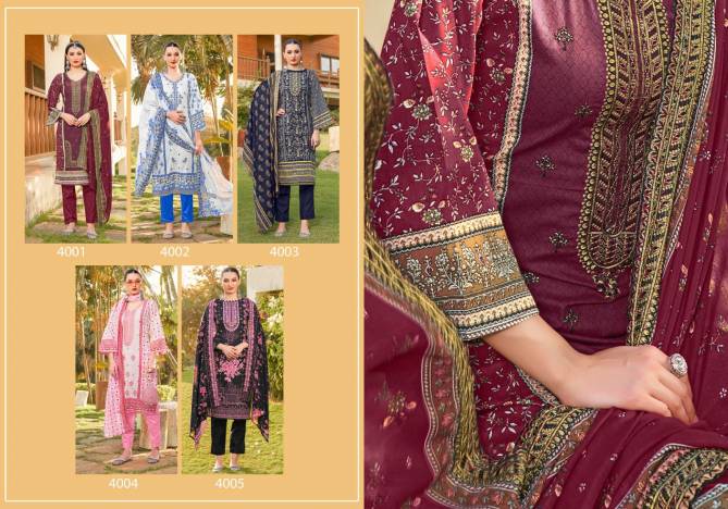 Bin Saeed Lawn Collection Vol 4 By Majesty Pakistani Suits Wholesale Market In Surat
